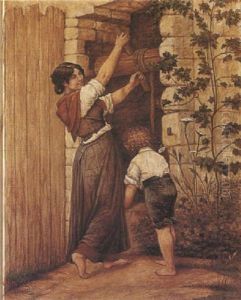 Femme Et Enfant Au Puits Femme Et Enfant Au Puits
