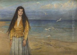 Woman By The Sea