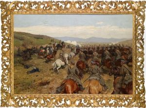 Furst Alexander Von Battenberg (1857-1893) In Der Schlacht Am Fluss Slivnica