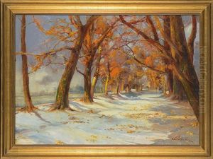 In Winter Sun by Korwin Mieczysiaw Piotrowski