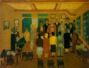Choir Practice by Horace Pippin