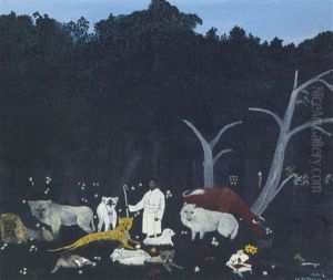 Holy Mountain, I by Horace Pippin