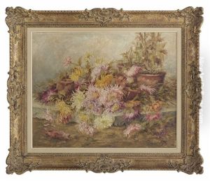Still Life With Chrysanthemums