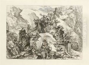 Groteschi (4 Works) by Giovanni Battista Piranesi