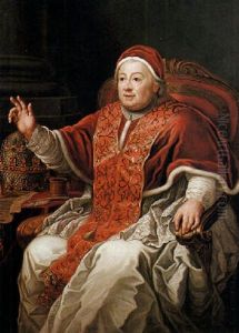 Ritratto Di Papa Clemente Xiii Rezzonico by Giovanni Battista Piranesi