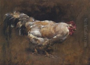 The White Cockerell by Sir George Pirie