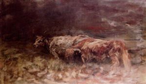 Highland Cattle by Sir George Pirie