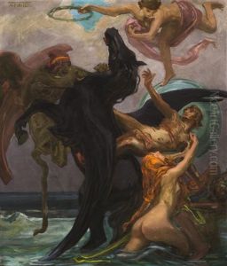 Perseus And Andromeda by Maximilian Pirner