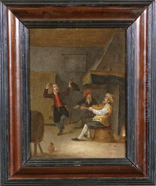 Scena Di Interno Con Suonatore - view 1