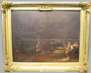 Tavern Interior
Bears Signature by Hendrick Hendricksz. Bogaert