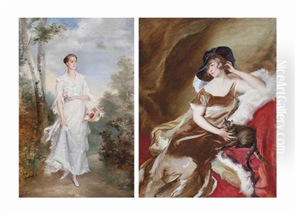Picking Flowers In The Forest (+ An Affectionate Companion; 2 Works) - view 1