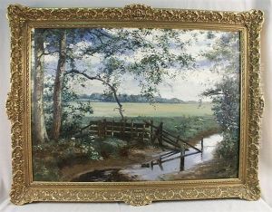 Landscape With Stream by Adolf Pirsch