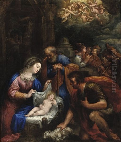 The Adoration Of The Shepherds - view 1