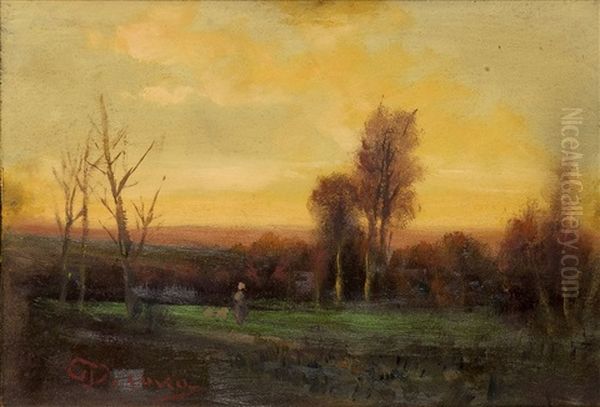 Paesaggio Campestre Con Figura - view 1