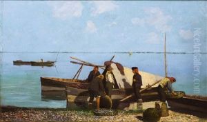 Pescatori Sulla Spiaggia