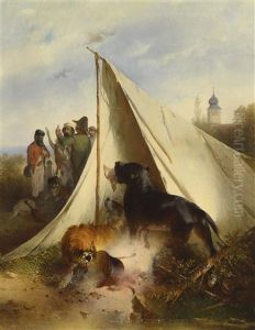 Nach Der Jagd by Carl Pischinger