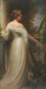 Muse A La Lyre by Marie Pischon