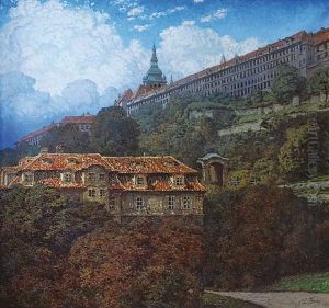 Gardens Of Prague Castle by Joseph Pisecky