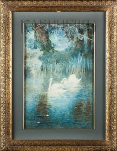 Swans by Aleksei Aleksandrovich Pisemsky