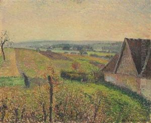 Les Coteaux De Gisors by Camille Pissarro
