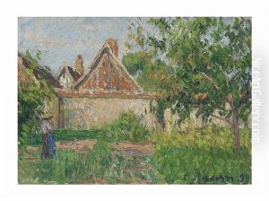 Coin Du Jardin A Eragny by Camille Pissarro