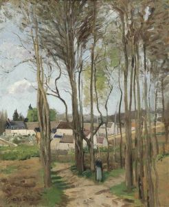 Le Village A Travers Les Arbres