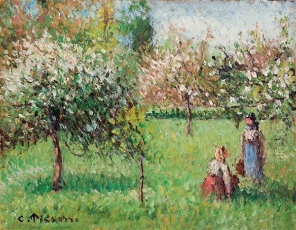 Pommiers En Fleurs, Eragny - view 1