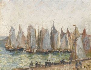 Regates Dans Le Port Du Havre