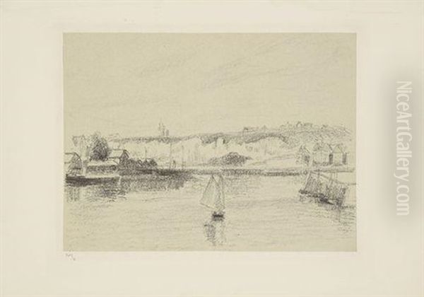 L'avant-port De Dieppe - view 1