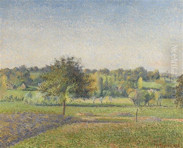 Prairie A Eragny - view 1