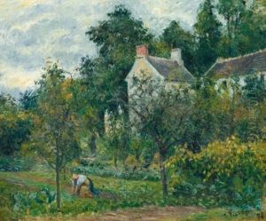 La Maison Rondest Et Son Jardin A L'hermitage, Pontoise