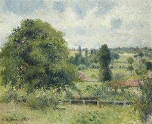 Le Grand Noyer Dans Le Pre, Eragny