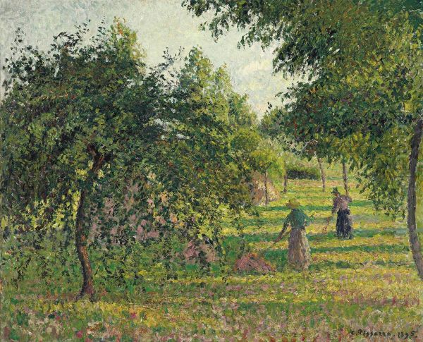 Pommiers Et Faneuses, Eragny - view 1