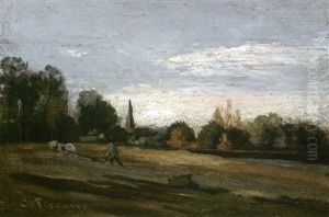 Le Laboureur by Camille Pissarro