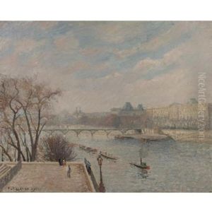 Le Louvre: Soleil D'hiver, Matin, 2e Serie