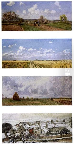 Les Quatre Saisons: Le Printemps, L'ete, L'automne, L'hiver (4 Works) - view 1