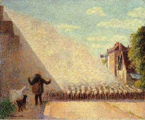 Le Troupeau De Moutons, Eragny