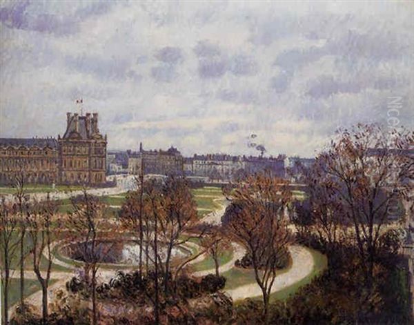 Vue Des Tuileries, Matin - view 1