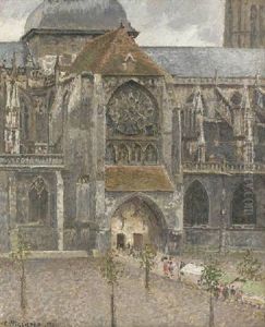 Portail De L'eglise Saint-jacques A Dieppe