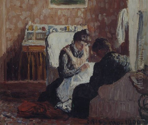 Interieur (femmes Cousant) - view 1