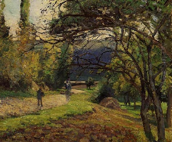 Paysage Sous Bois A Pontoise - view 1