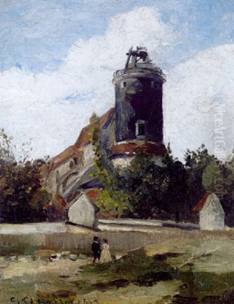 La Tour Du Telegraphe A Montmartre - view 1