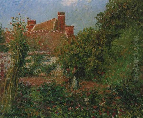 Jardin Potager A Eragny, Apres-midi - view 1