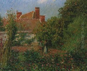 Jardin Potager A Eragny, Apres-midi by Camille Pissarro