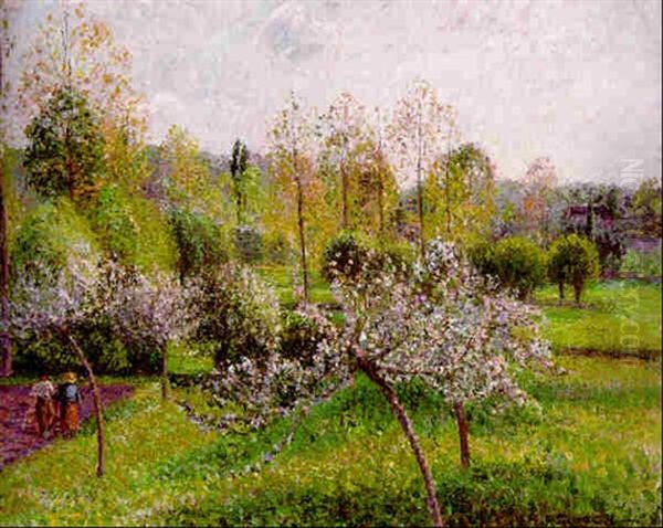 Pommiers En Fleurs, Eragny - view 1
