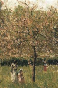 Printemps A Eragny by Camille Pissarro