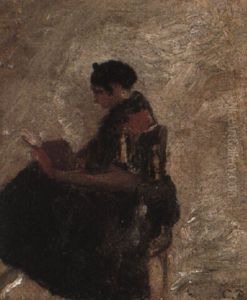 Femme De St. Thomas by Camille Pissarro