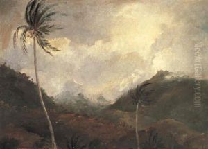 Tempete A St. Thomas by Camille Pissarro