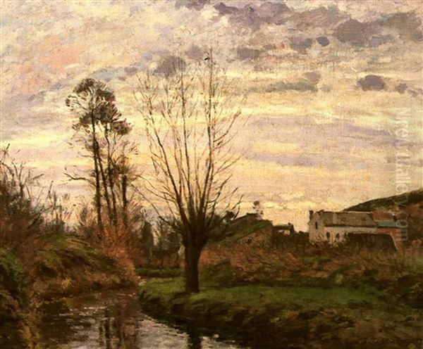 Paysage Avec Petit Cours D'eau - view 1