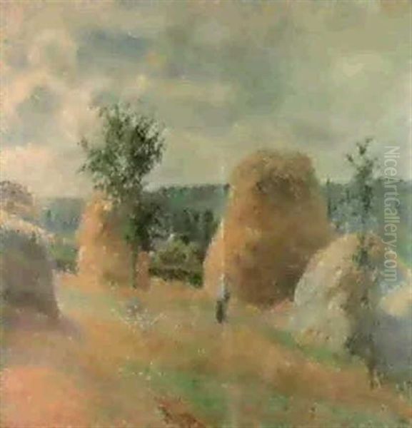 Les Meules A Eragny, 1885 - view 1